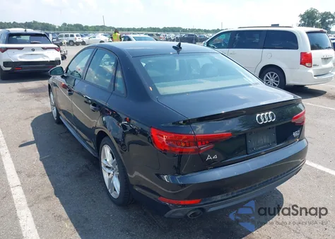 2017 Audi A4 2.0T Season Of Audi Premium from USA, damaged, VIN WAUDNAF40HN051271